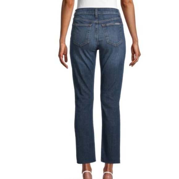 Joe's Jeans Distressed Straight Ankle Jeans in Alhambra - Size 29 - Picture 2 of 10